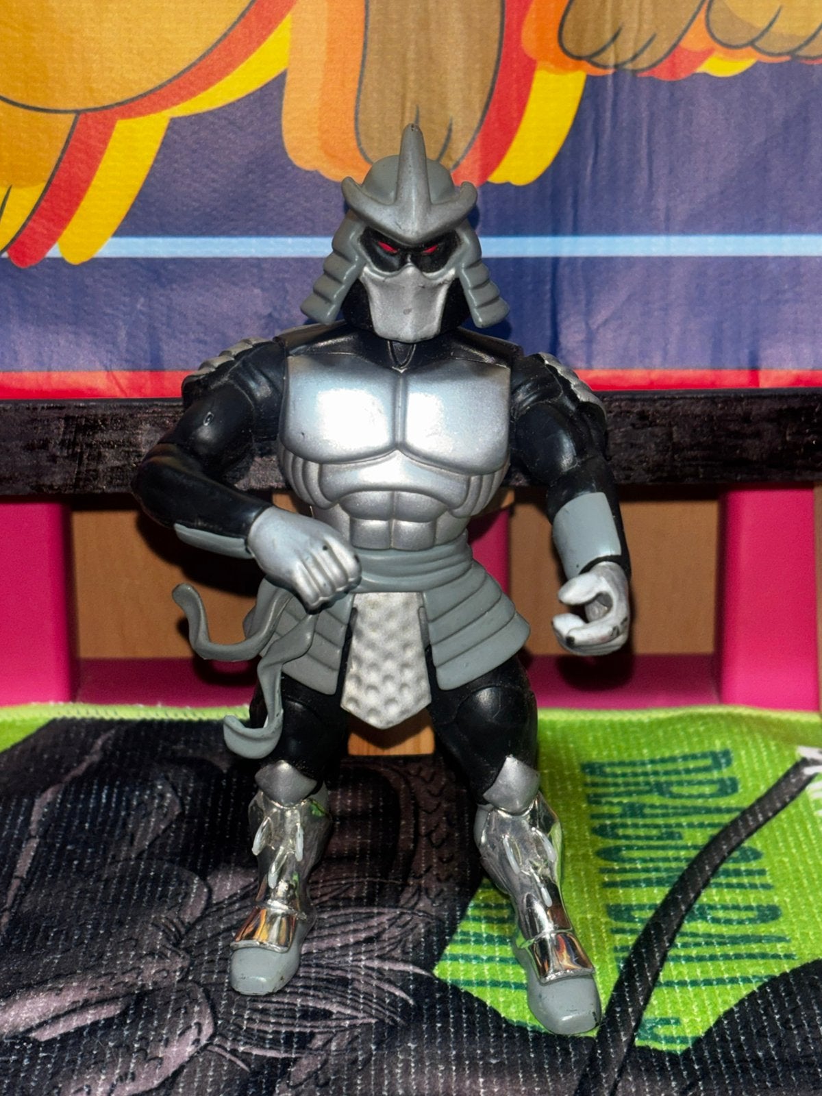 Figurine Armorized Shredder (2003) Tortues Ninja, Enlèvement ou Envoi, Utilisé