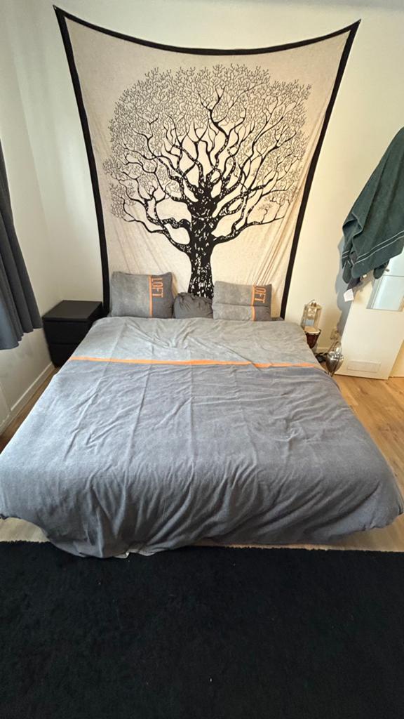 Sommier et lit complet matelas à eau, Enlèvement, Comme neuf