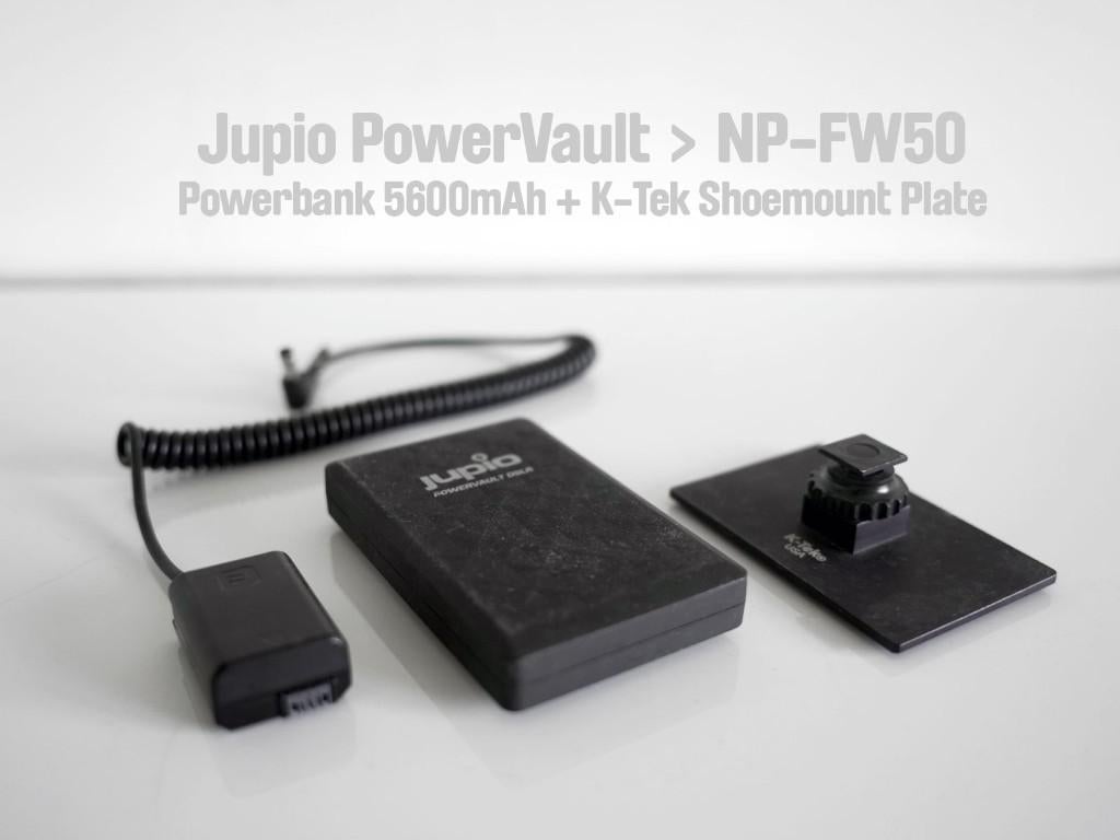 Powerbank voor Sony NP-FW50, Audio, Tv en Foto, Ophalen, Gebruikt