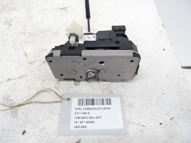 SERRURE DE PORTE ARRIÈRE GAUCHE Opel Corsa E (13431842), Arrière, Opel, Opel Automobile GmbH, Utilisé