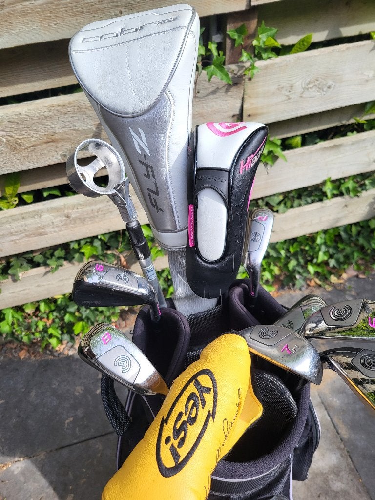 Complete dames golfset Cleveland zeer netjes compleet, Ophalen, Zo goed als nieuw, Set, Cleveland