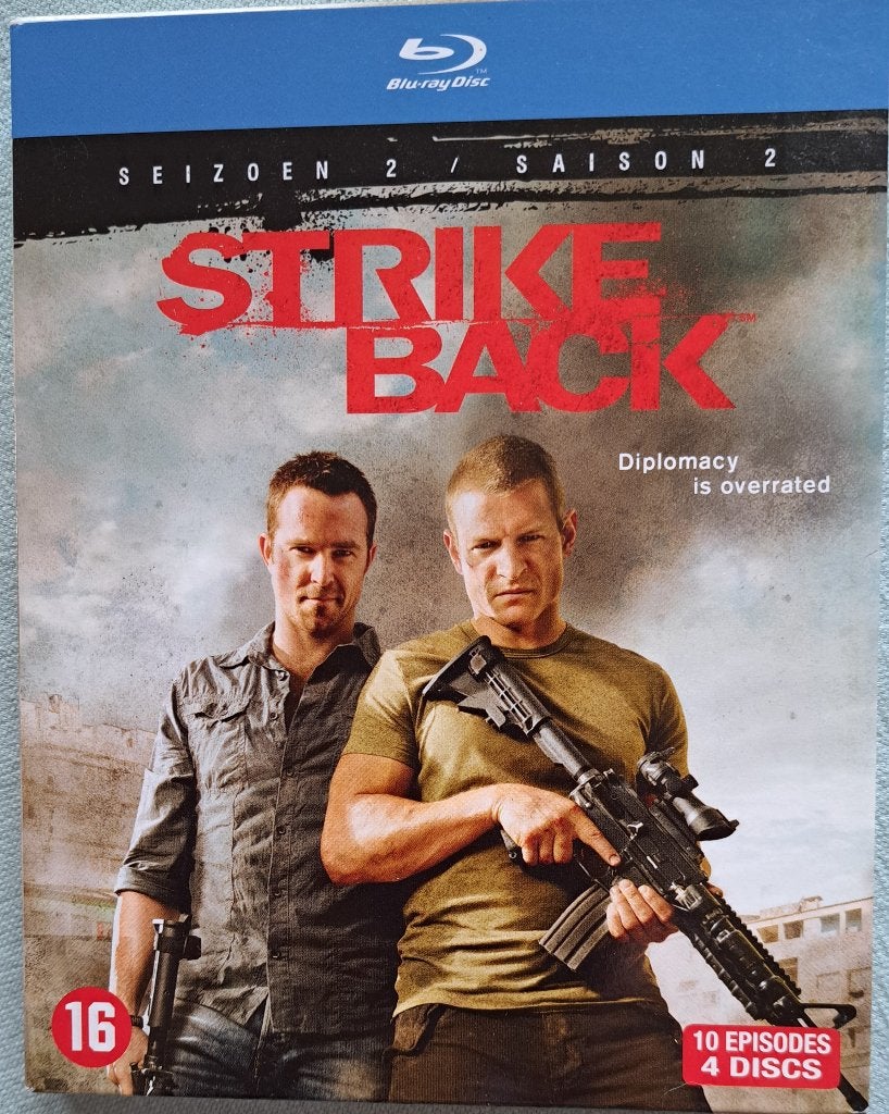 Strike  Back seizoen 2-3 Blu-ray, CD & DVD, Comme neuf, Néerlandais, Anglais, Action et Aventure