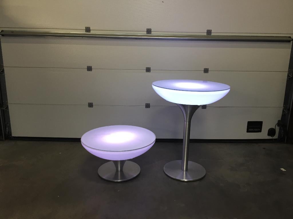 (219) Trendy statafels - salontafels met verlichting Moree, Ophalen, Zo goed als nieuw