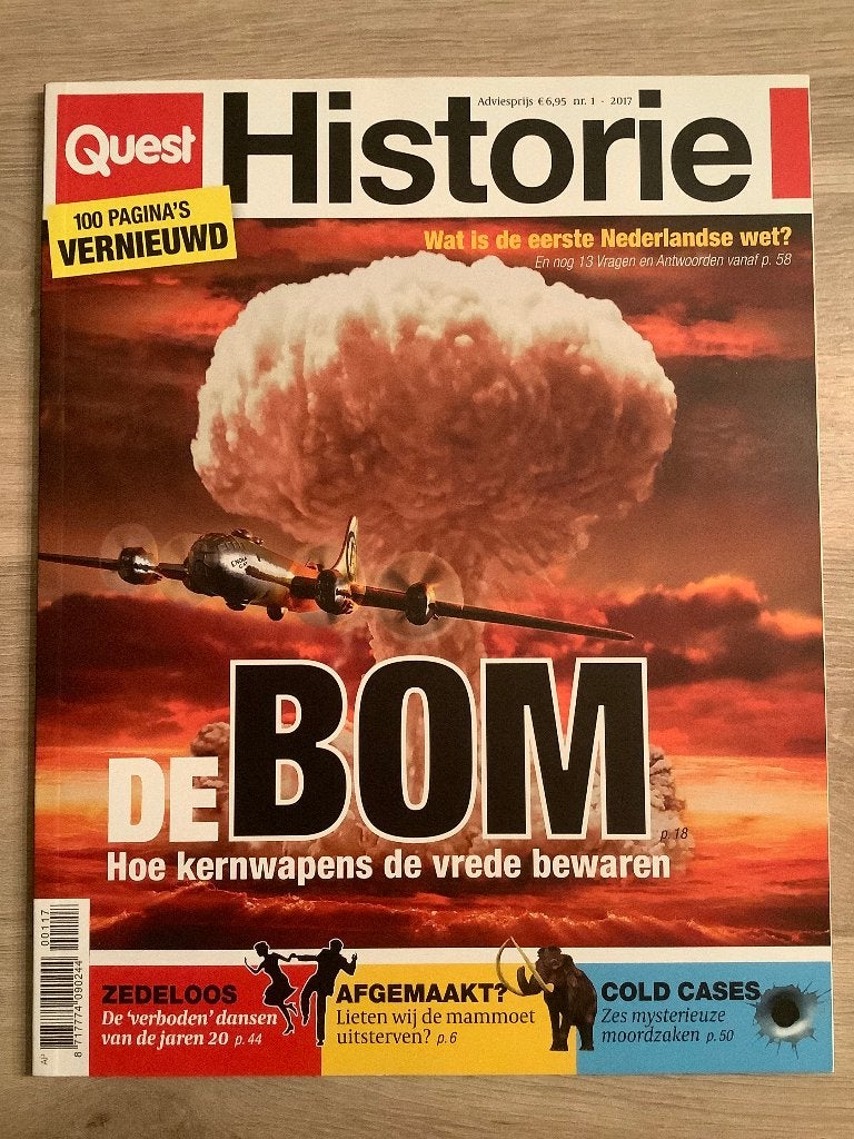 Quest Geschiedenis - nummer 1 van 2017, Enlèvement ou Envoi, Neuf, Quest Magazine