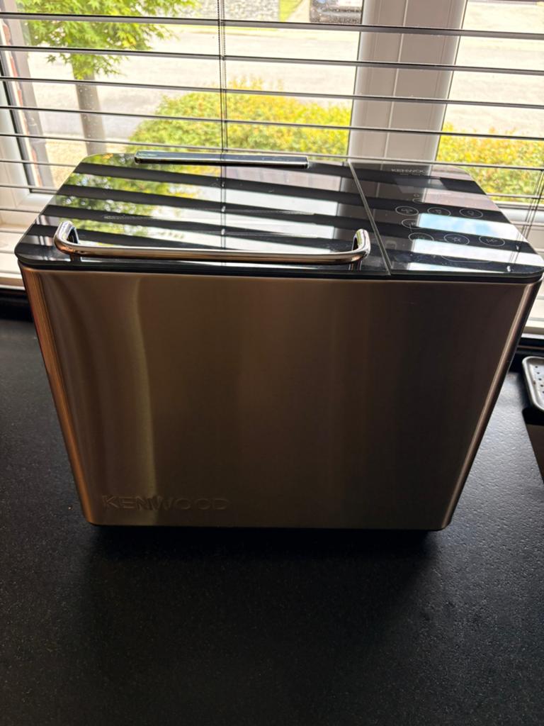 Broodbakmachine Kenwood B450 | RVS | 15 programma’s, Elektronische apparatuur, Broodbakmachines, Gebruikt, Met timer, 400 tot 800 gram deeg