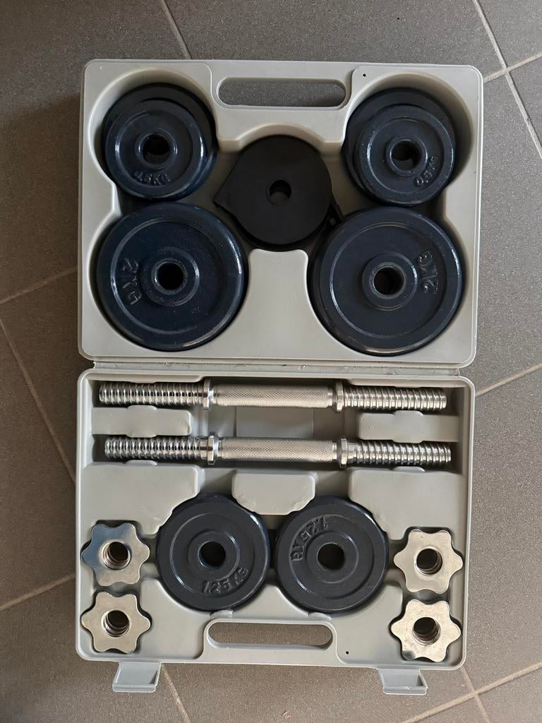 Dumbells set, Sports & Fitness, Équipement de fitness, Enlèvement, Comme neuf