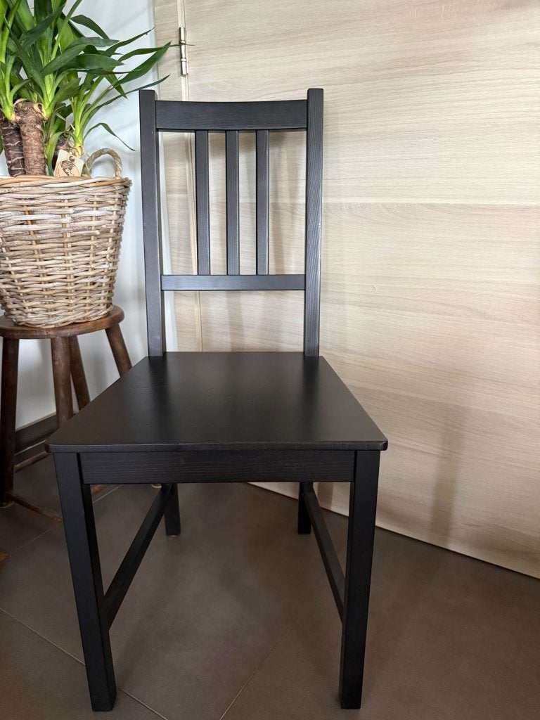 6 chaises PINNTORP, Huis en Inrichting, Ophalen, Gebruikt, Zwart, Vijf, Zes of meer stoelen