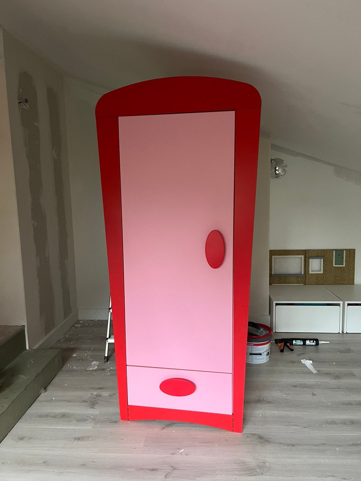 roze kast (Mammut IKEA serie), Huis en Inrichting, Ophalen, Gebruikt