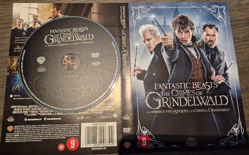 * Fantastics Beasts - Le crime de Grindelwald, À partir de 9 ans, Enlèvement ou Envoi, Comme neuf, Fantasy