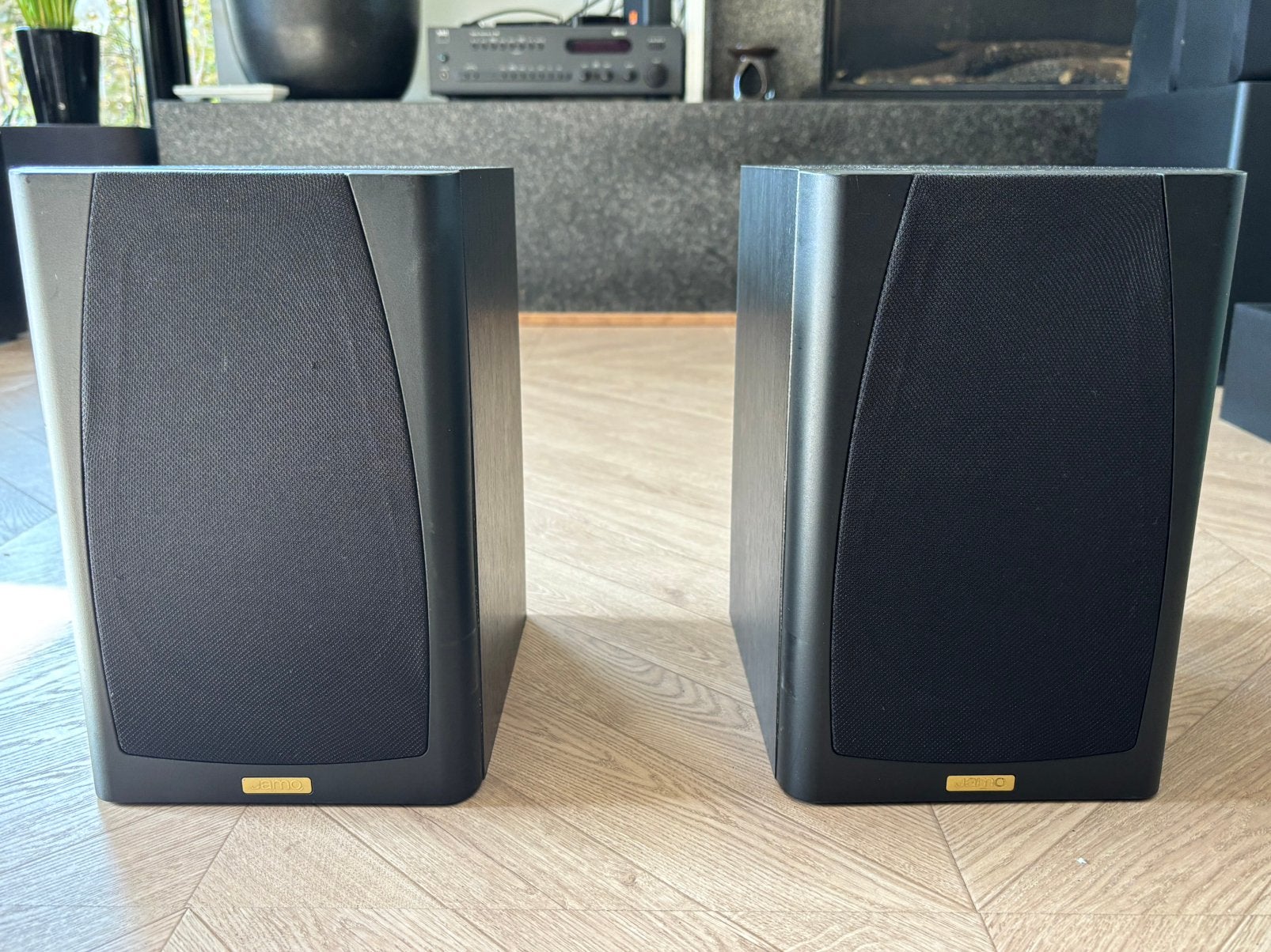 Bookshelf speakers Jamo 28, Ophalen, Zo goed als nieuw, Boekenplank luidspreker, Jamo