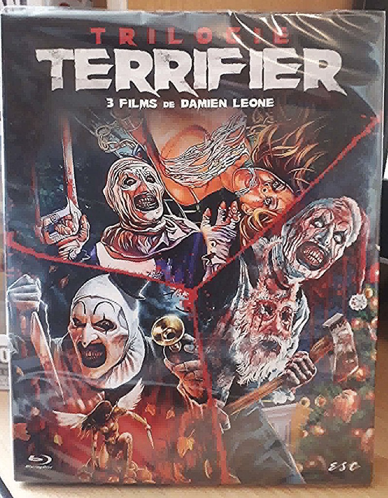 Blu-ray Terrifier 1-2-3 / Coffret Trilogie (NEUF), CD & DVD, Blu-ray, Enlèvement, Neuf, dans son emballage, Horreur, Coffret