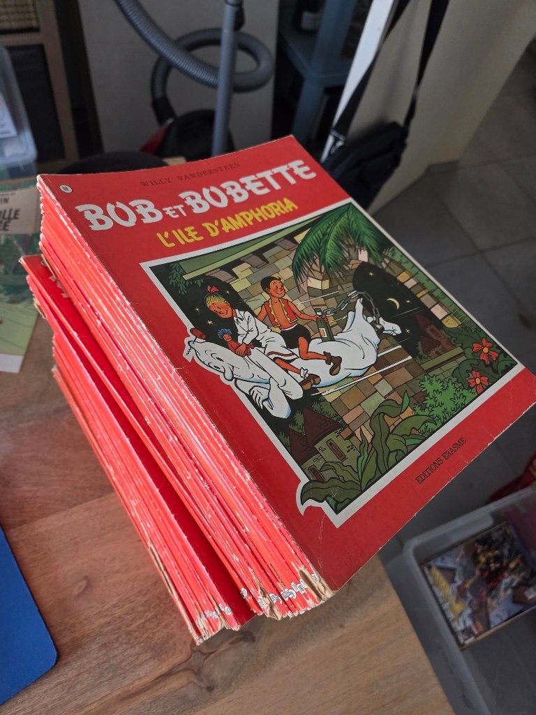 Lot de 66 albums de Bob et Bobette, Livres, BD, Utilisé, Plusieurs BD, Enlèvement ou Envoi