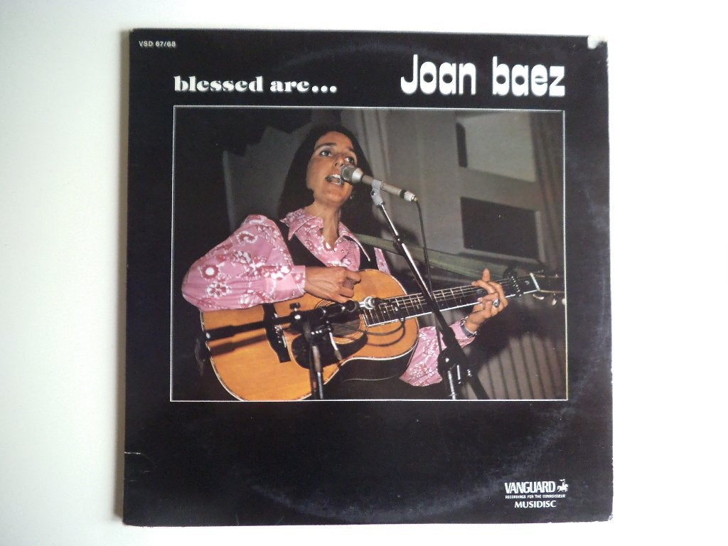 LP Joan Baez Blessed are ...  2LP, Cd's en Dvd's, Vinyl | Rock, LP, Gebruikt, Ophalen of Verzenden, Gatefold hoes