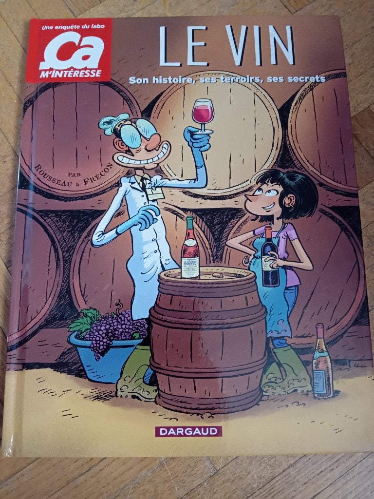 Bd ça m intéresse le vin, Enlèvement
