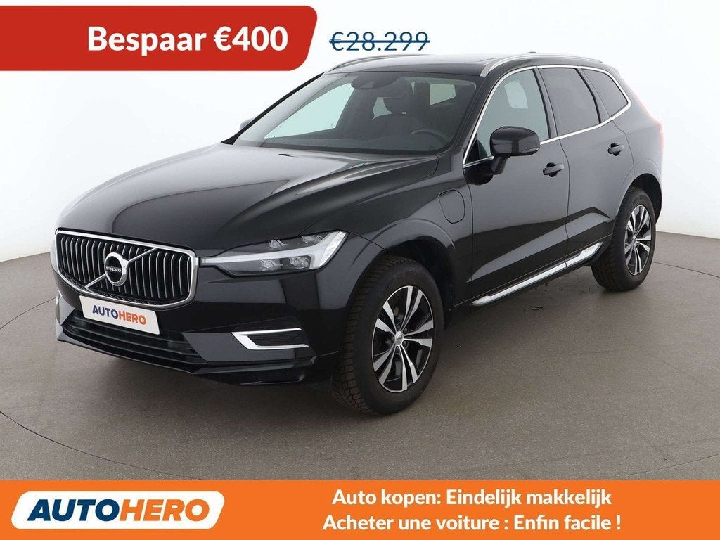 Volvo XC60 2.0 T6 Plug-in Hybrid Inscription Expression AWD, Autos, Volvo, Cuir, Achat, Noir, 5 portes