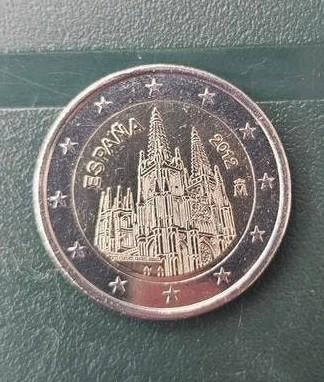 2 euro herdenkingsmunt spanje 2012 Burgos, Postzegels en Munten, Munten | Europa | Euromunten, Ophalen of Verzenden, Spanje, 2 euro