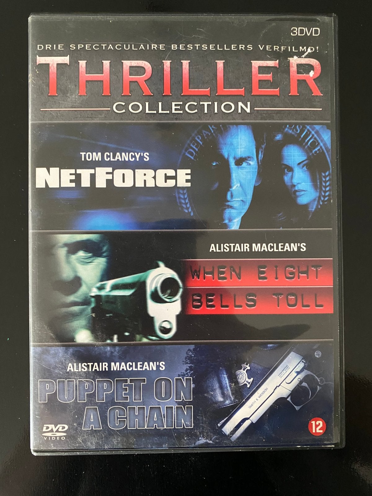 Thriller Collection- 3 DVD’s, Enlèvement ou Envoi, Comme neuf