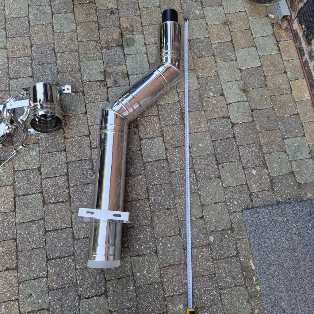 Kachel , boiler buis , INox new, Ophalen, Inox