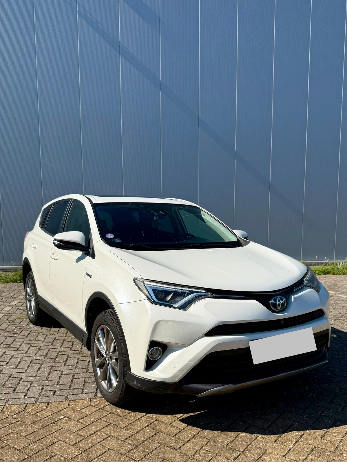 Toyota RAV4 Hybride, Auto's, Zwart, Wit, Leder, Bedrijf
