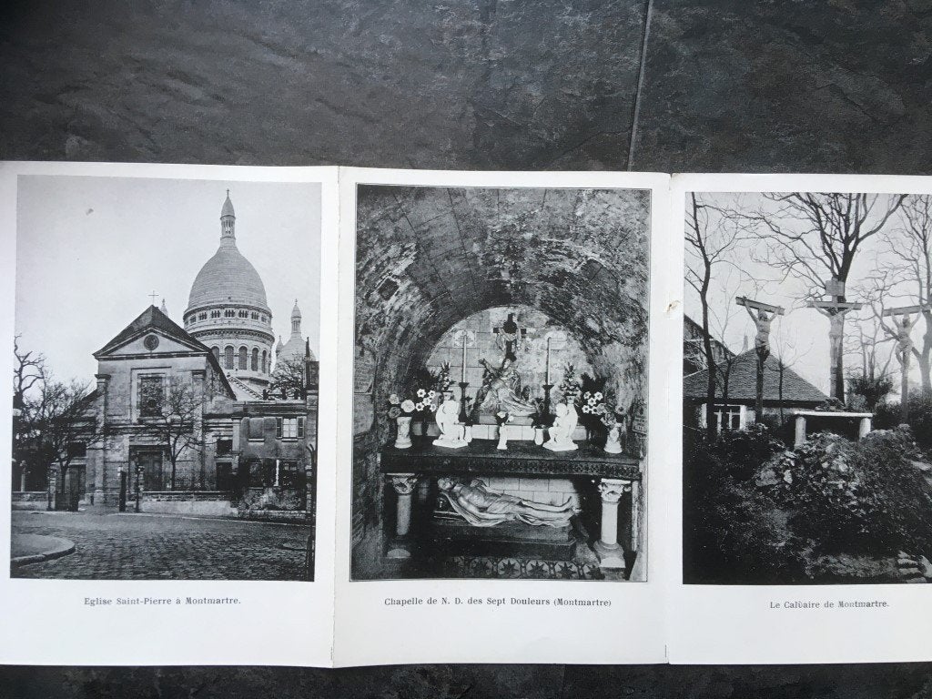 10 photos - Sacré Coeur - Montmartre - Paris, Enlèvement ou Envoi, Photo