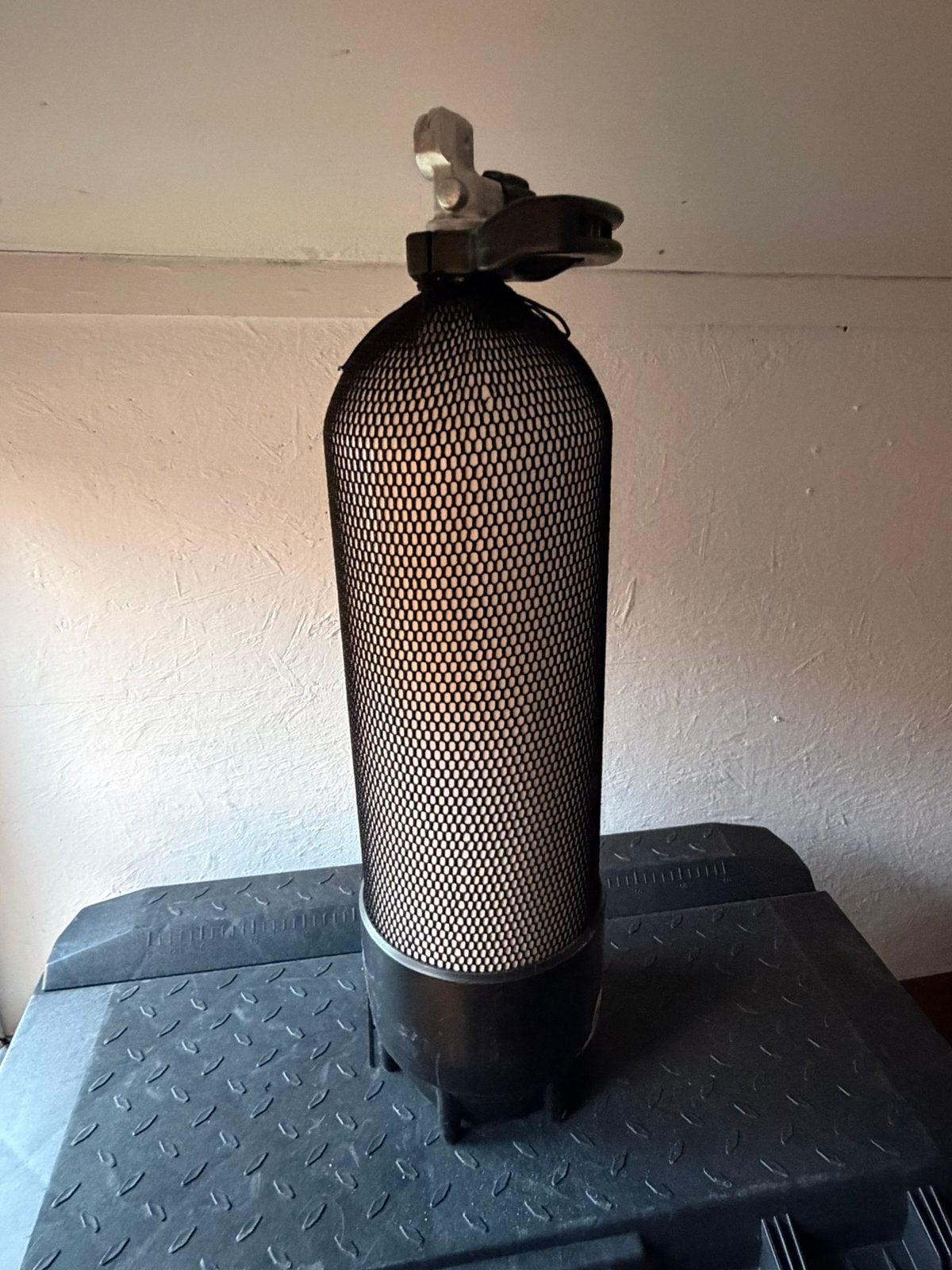 Duikfles 10liter 200bar nog  in de keur, Watersport en Boten, Ophalen, Zo goed als nieuw, Duikfles