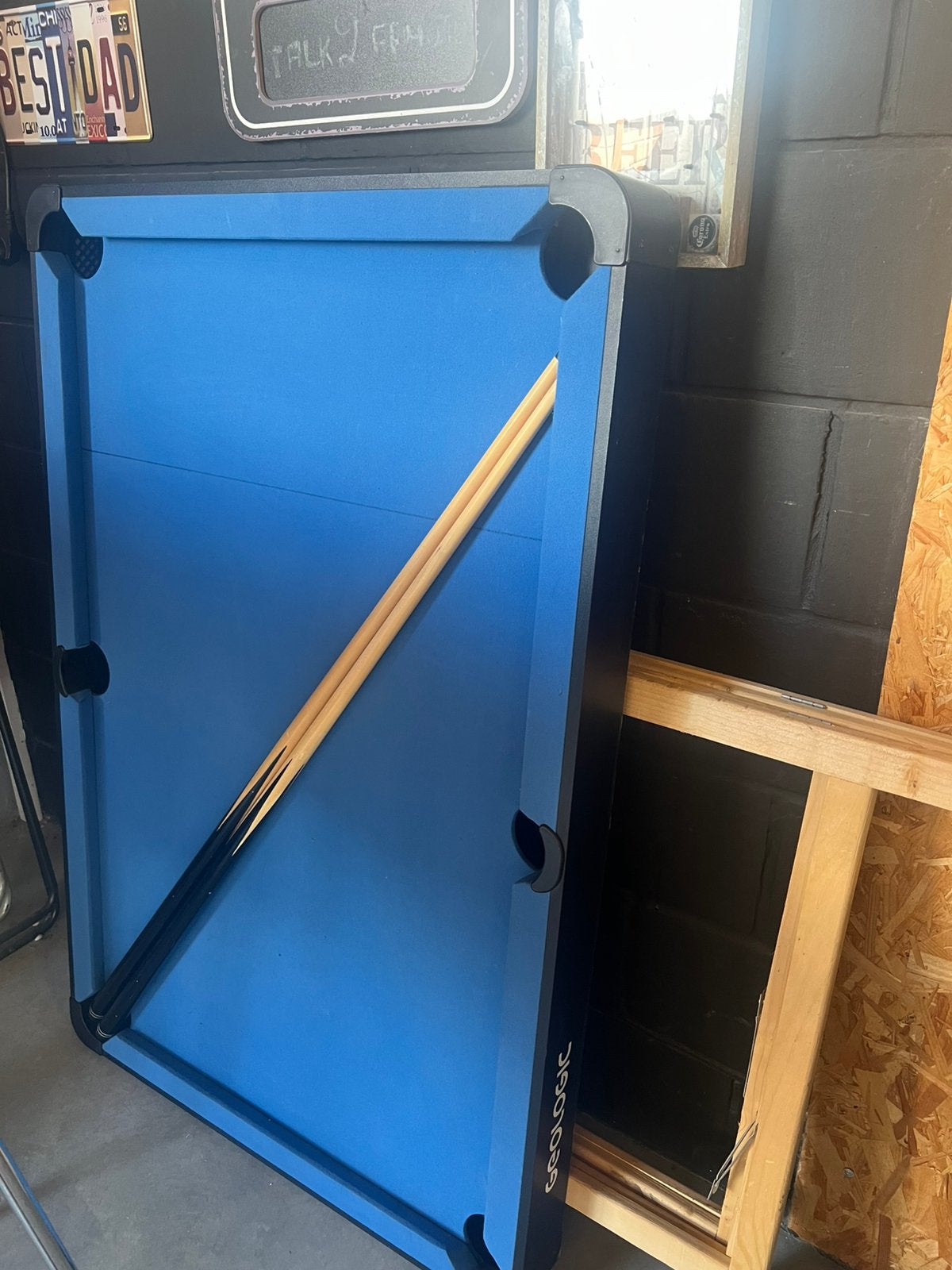 Zeer leuke biljarttafel kids 80 x 120 cm, Sport en Fitness, Biljarten en Poolen, Ophalen, Gebruikt, Biljarttafel