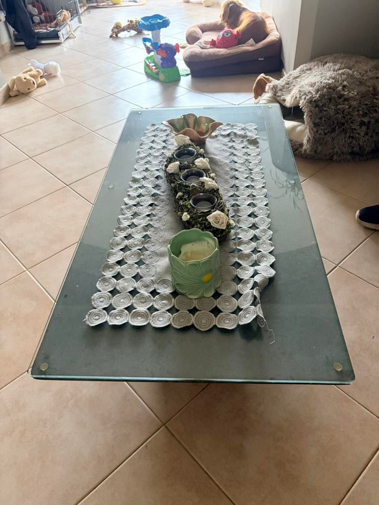 Salontafel, Enlèvement, Comme neuf, 100 à 150 cm, Moins de 50 cm