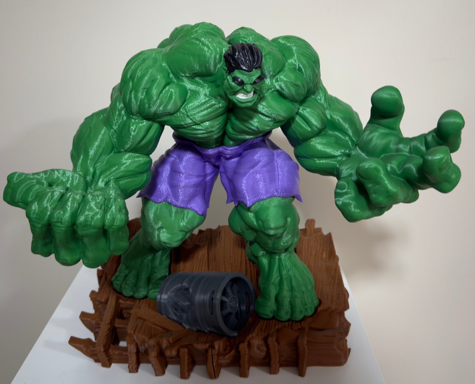 Halk statue action figure, Ophalen of Verzenden, Zo goed als nieuw