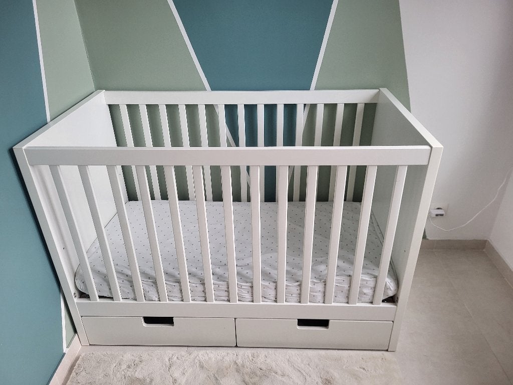Babybed ikea, Kinderen en Baby's, Gebruikt, Minder dan 140 cm, Minder dan 70 cm, Ophalen