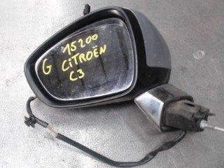 Rétroviseur gauche Citroen C3 2009-2013 LP/15200, Ophalen, Gebruikt