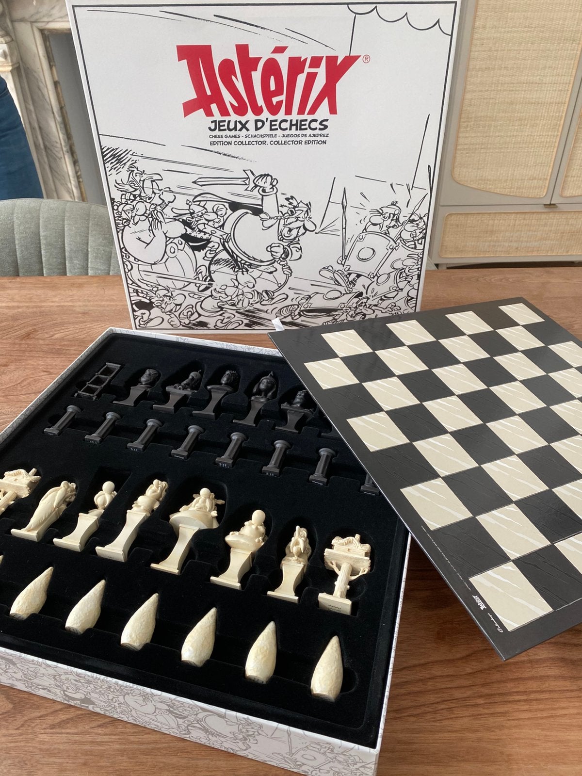 Schaakbord Astérix Collectoys, Hobby en Vrije tijd, Gezelschapsspellen | Bordspellen, Ophalen, Zo goed als nieuw