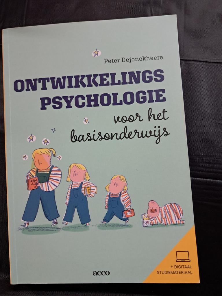 Ontwikkelingspsychologie voor het basisonderwijs, Boeken, Ophalen, Peter Dejonckheere