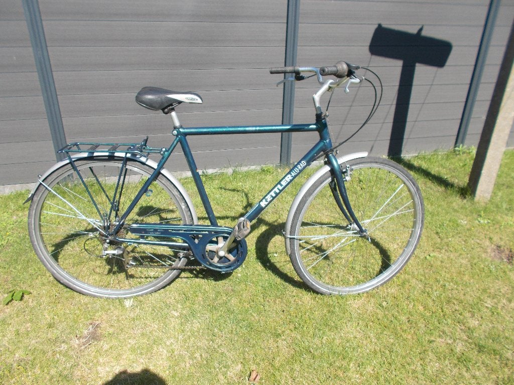heren fiets, Fietsen en Brommers, Gebruikt, Velgrem, Versnellingen, 49 tot 53 cm