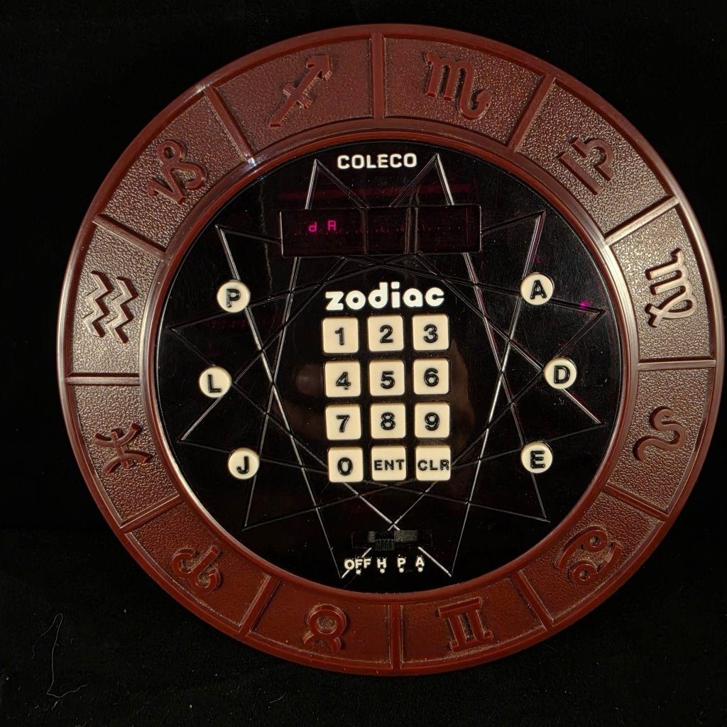 Coleco Zodiac astrologiecomputer vintage 1979, werkend, Ophalen of Verzenden, Overige typen