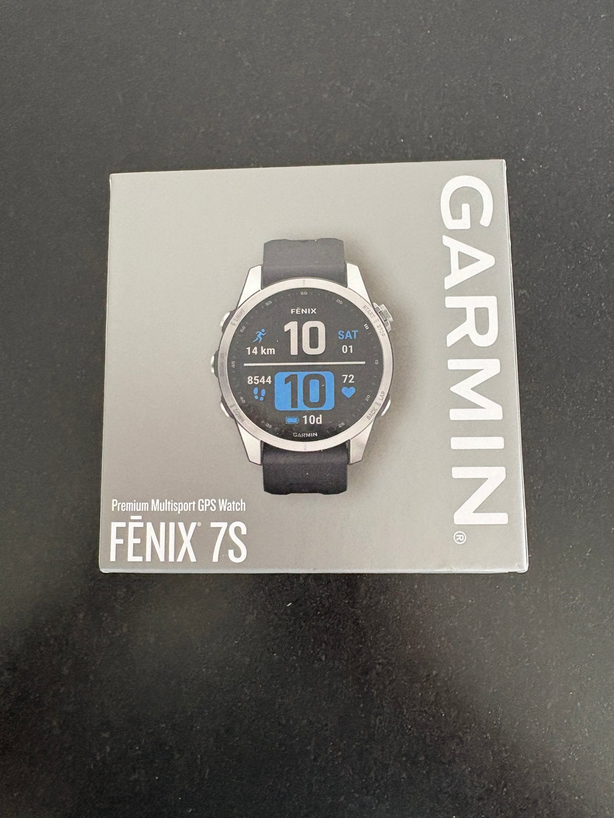 Garmin Fenix 7S, Ophalen, Zo goed als nieuw, Blauw