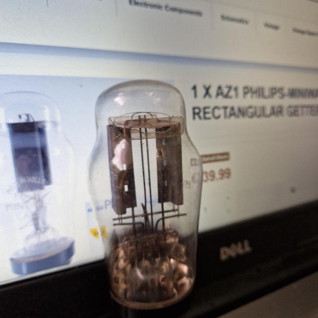 Philips Miniwatt AZ1 | radiolamp voor buizenradio, Ophalen, Gebruikt