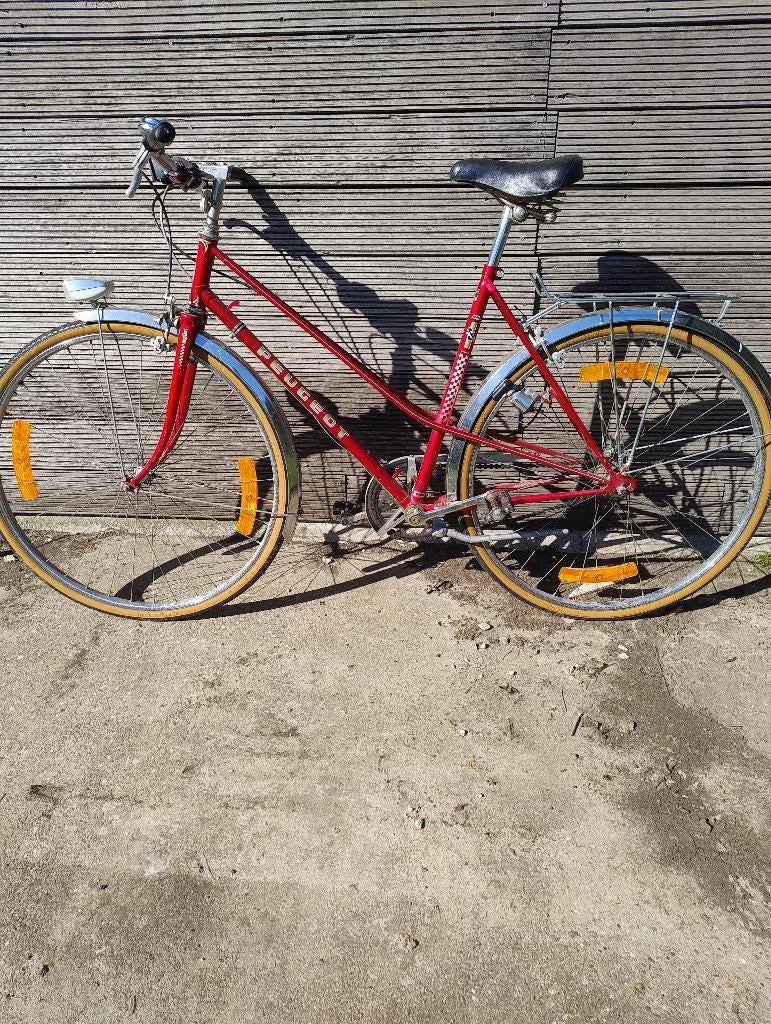 Vélo Peugeot vintage, Enlèvement