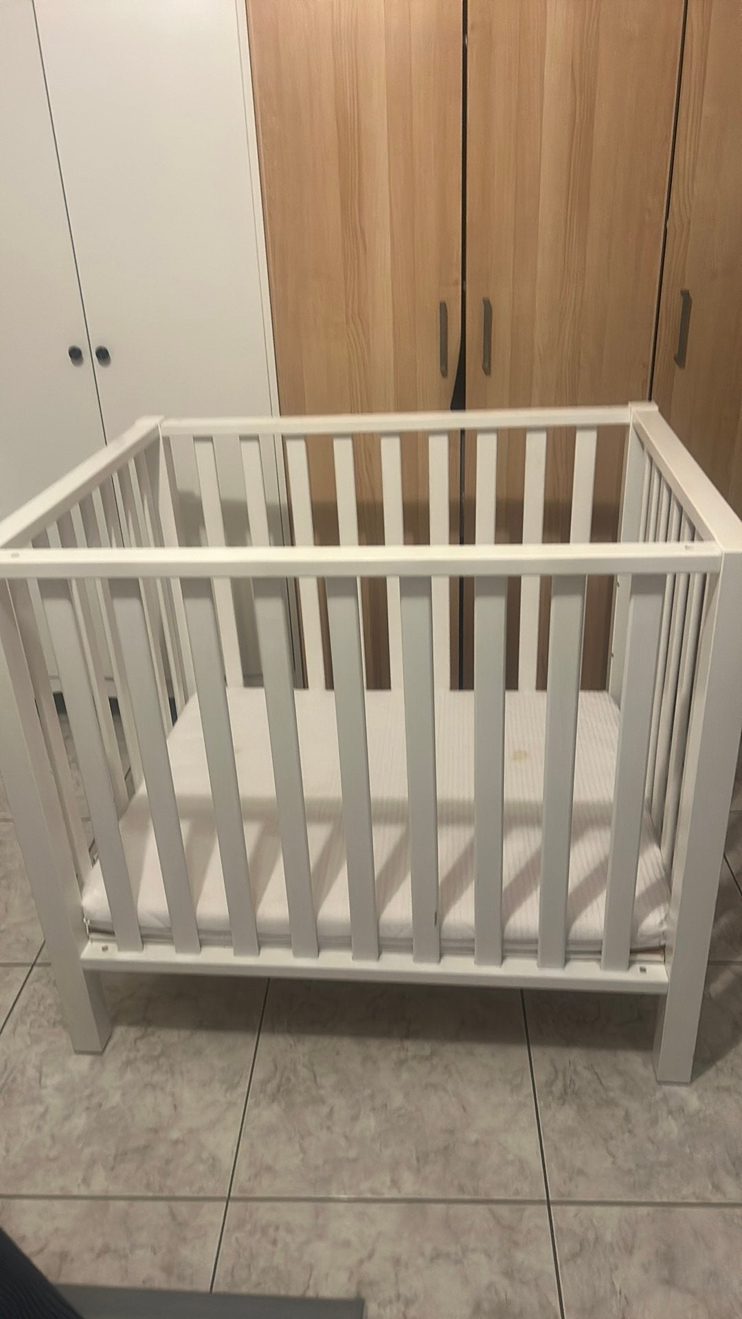 Babybed, Ophalen, Gebruikt, Lattenbodem