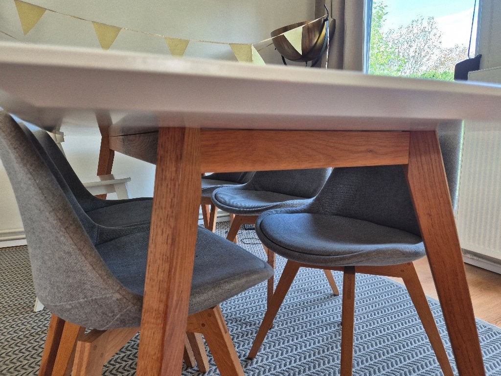 Grote eettafel Scandinavian style, Chêne, Enlèvement, Utilisé, 50 à 100 cm
