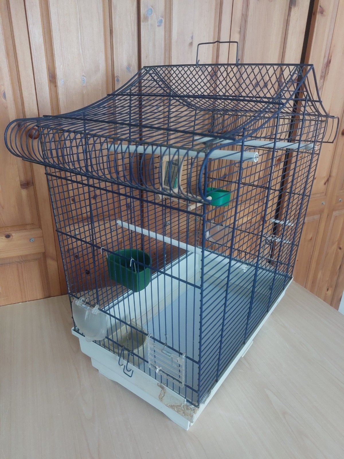 cage pour oiseaux, Enlèvement