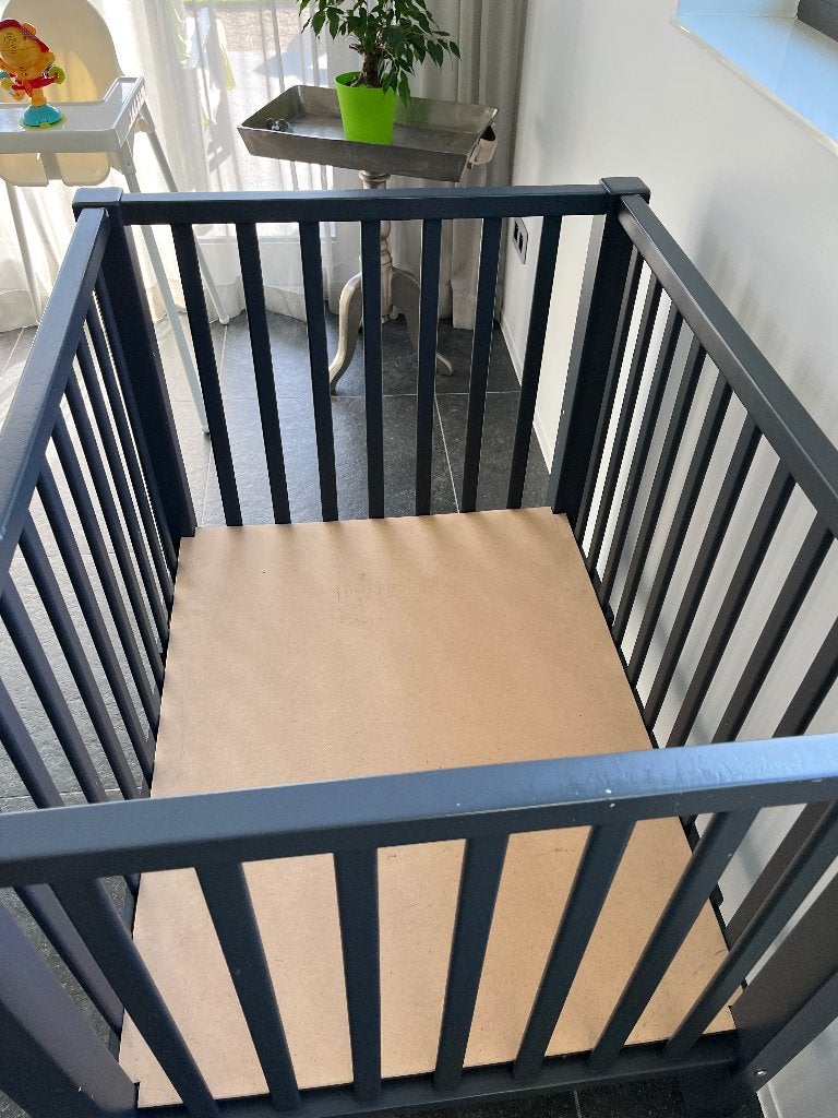 Baby park, Kinderen en Baby's, Ophalen, Zo goed als nieuw, Rechthoekig, In hoogte verstelbaar