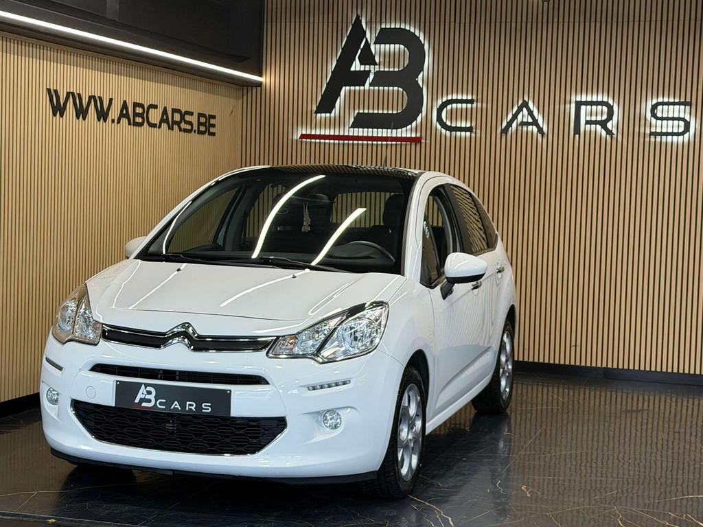 Citroën C3 1.2i Exclusive * GARANTIE 12 MOIS * BOITE AUTO *, Auto's, Automaat, Stof, Wit, C3
