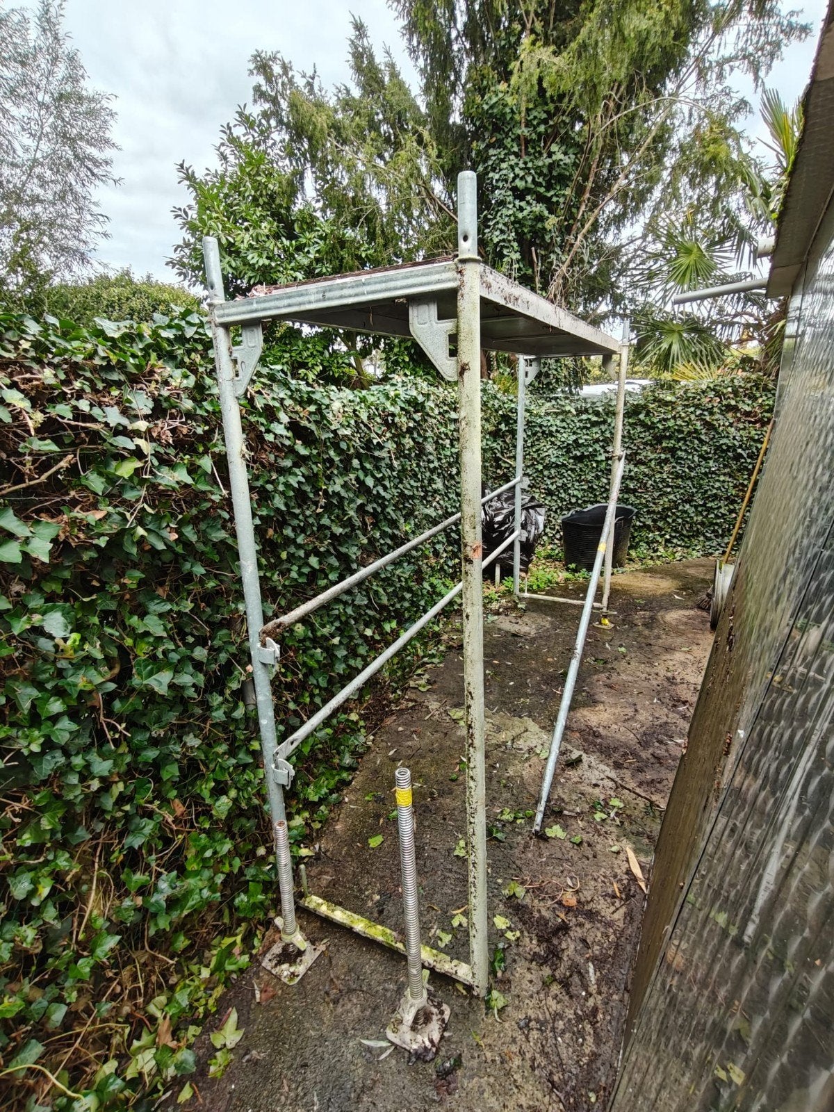 stelling / gevelstelling, Doe-het-zelf en Bouw, Ophalen, Gebruikt, Gevelsteiger