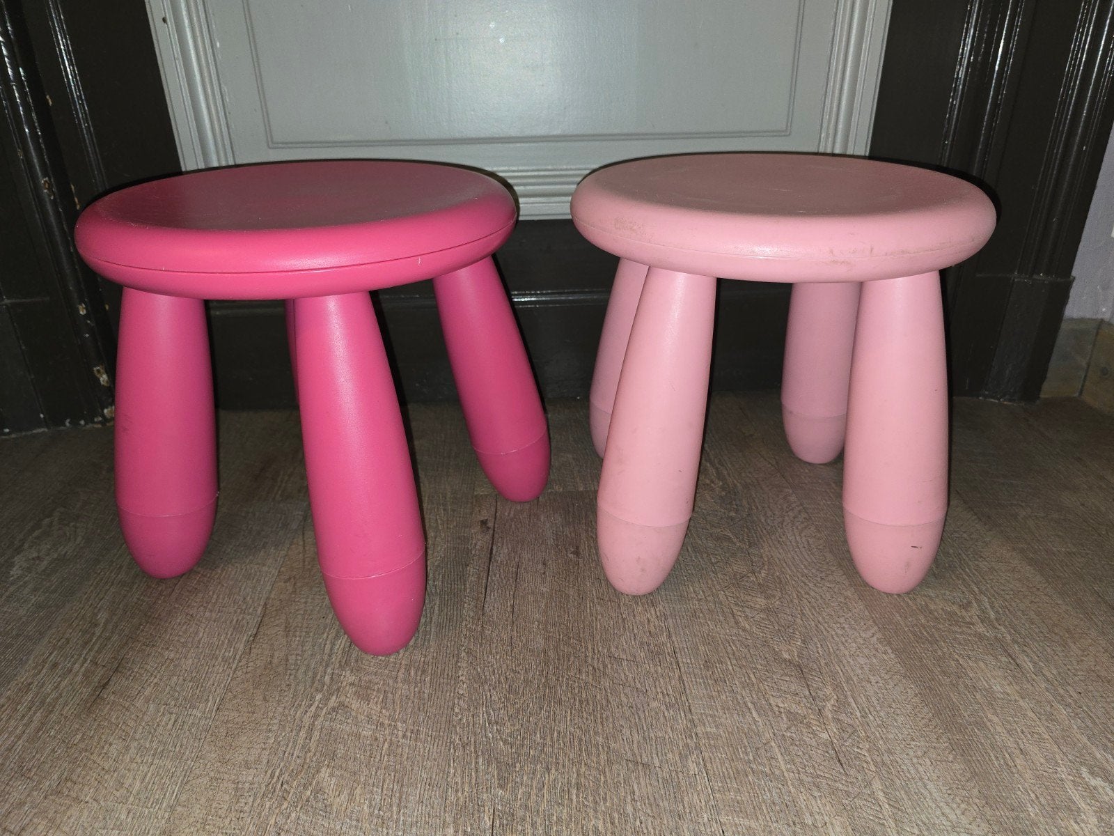 Lot fe 2 tabourets Mammut Ikea, Maison & Meubles, Tabourets, Enlèvement ou Envoi