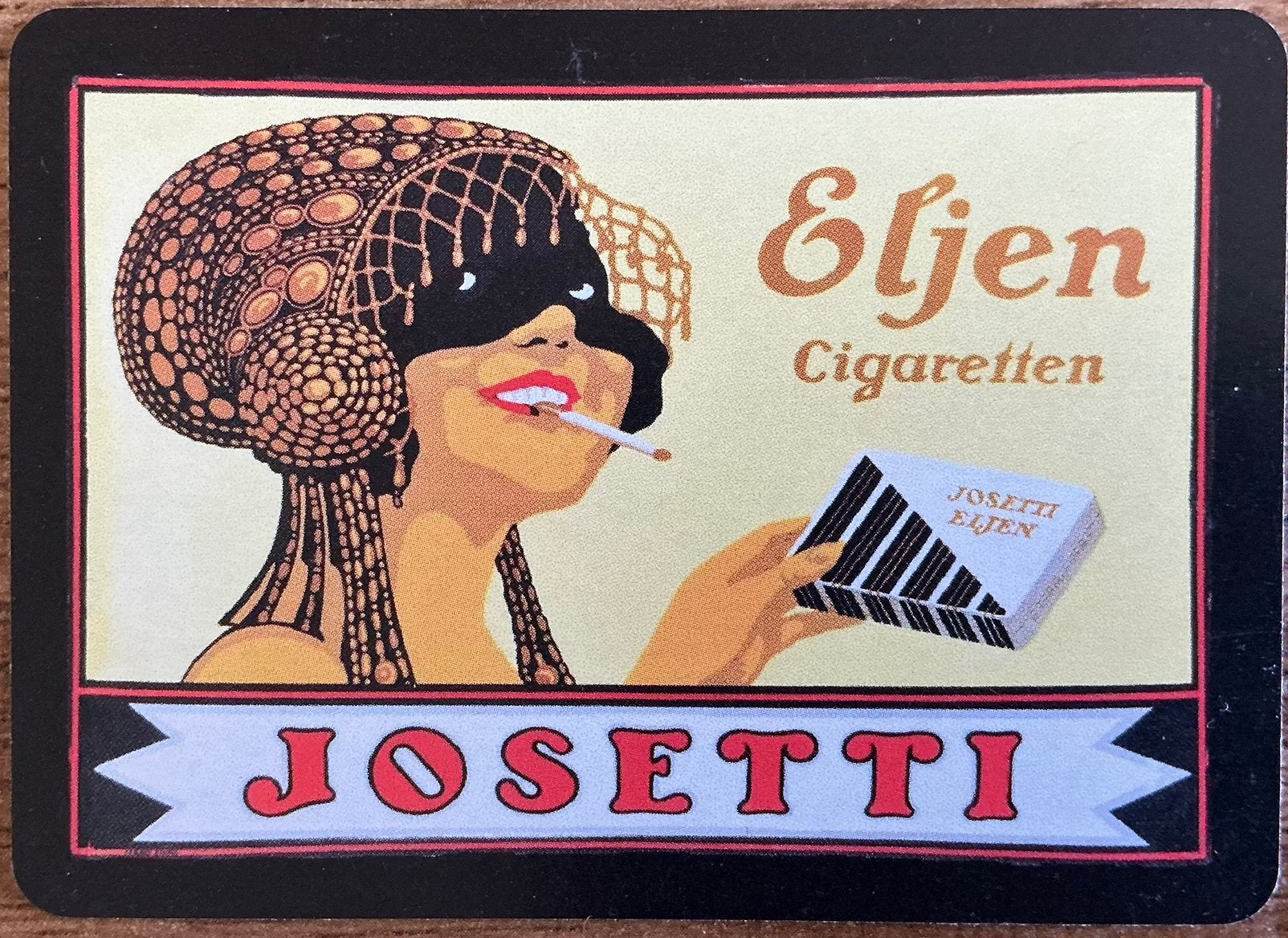 J'ai parlé CIGARETTES JOSETTI, Enlèvement ou Envoi, Comme neuf, Carte(s) à jouer