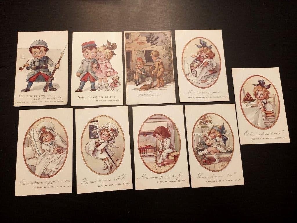 9 fantasie Wuyts, Verzamelen, Ophalen of Verzenden