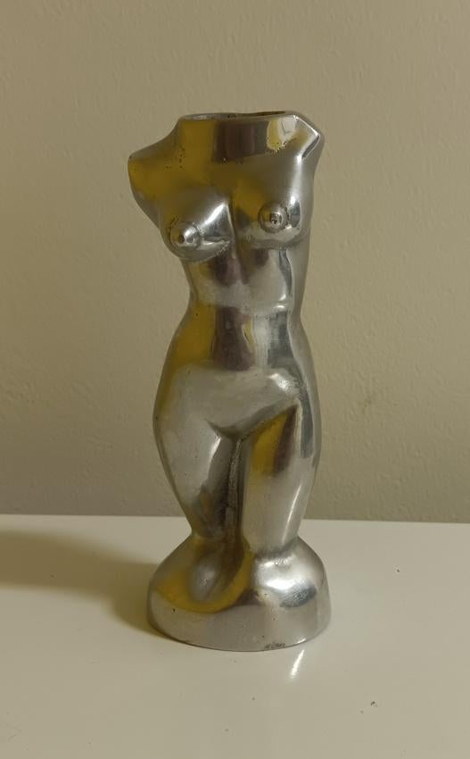 Vintage aanstekerhouder sculptuur vrouwelijke torso, Ophalen of Verzenden, Zo goed als nieuw, Overige typen