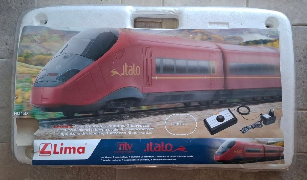 Set Train rapide Italo NTV HO LIMA HORNBY ITALIA Etat NEUF !, Enlèvement ou Envoi, Neuf, Set de Trains, Lima