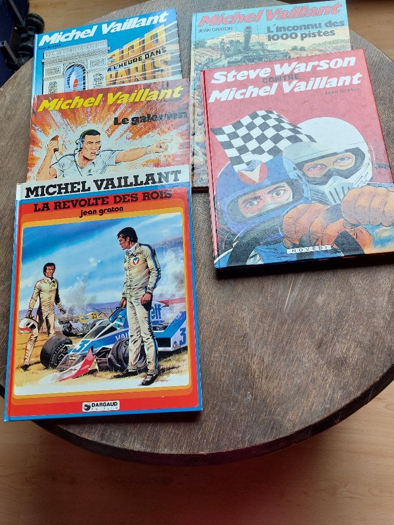 Bande dessinees michel vaillant, Série complète ou Série, Comme neuf, Enlèvement, Divers auteurs