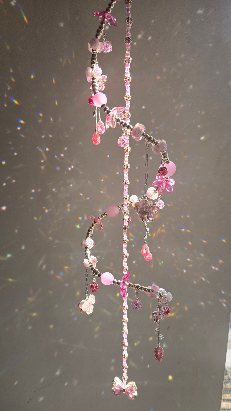 Zonnevanger/suncatcher, Ophalen of Verzenden, Roze